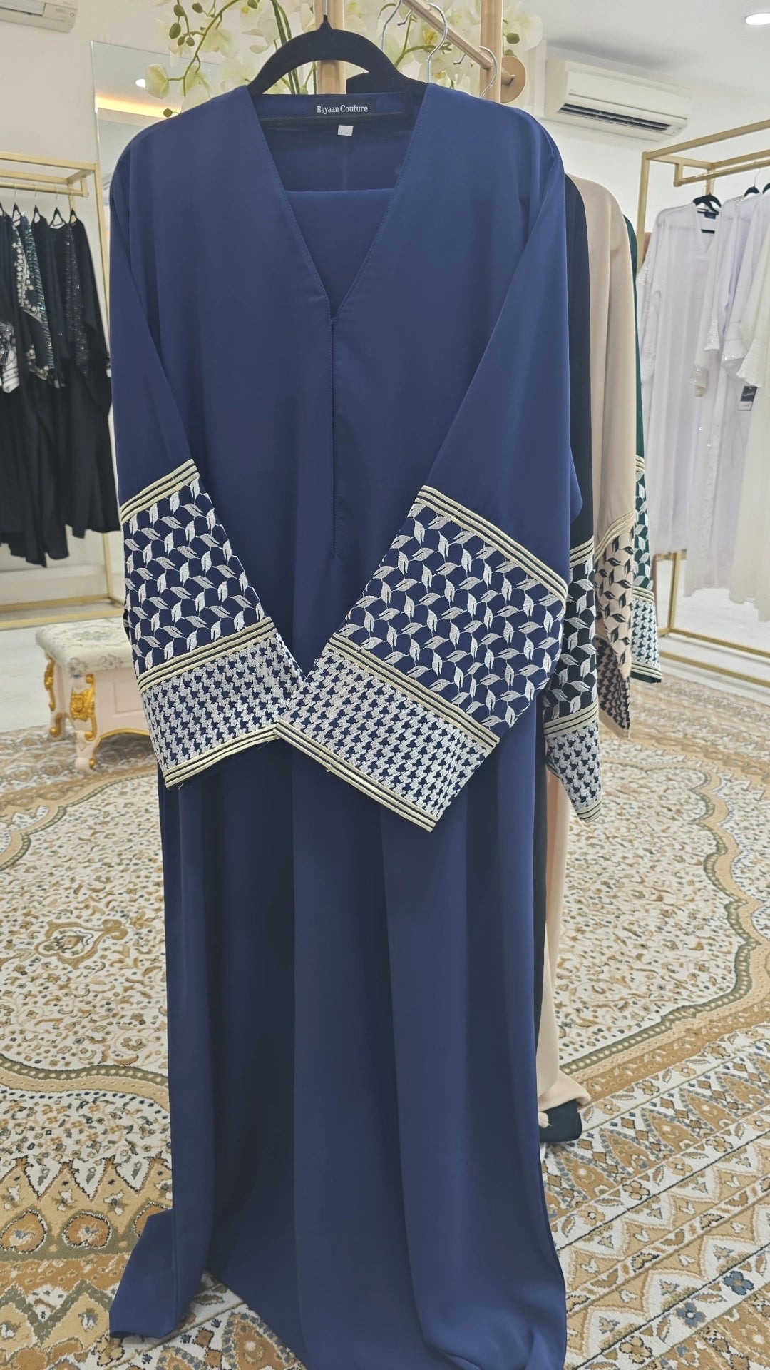 ABAYA HOUNDSTOOTH